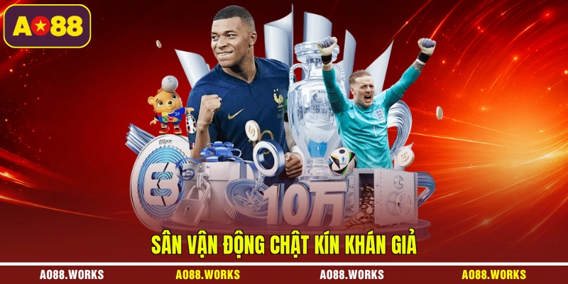 Sân vận động chật kín khán giả